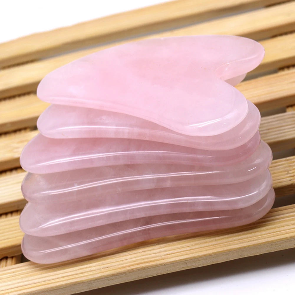 Natural Jade Gua Sha Scraper Board Massage Rose Quartz Jade Guasha Stone For Face Neck Skin Lifting Wrinkle Remover Beauty Care
Natural Jade Gua Sha Scraper Board Massage Rose Quartz Jade Guasha Stone For Face Neck Skin Lifting Wrinkle Remover Beauty Care