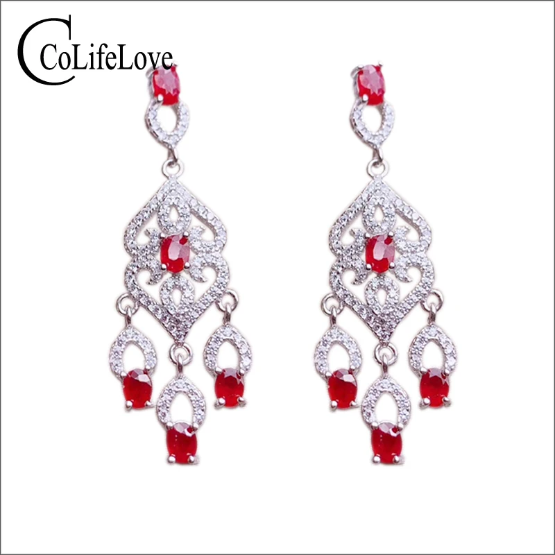 CoLife Jewelry 925 Silver Ruby Drop Earrings 10 Pieces Natural Ruby Gemstone Eardrop Fashion Gemstone Drop Earrings Woman Gift
CoLife Jewelry 925 Silver Ruby Drop Earrings 10 Pieces Natural Ruby Gemstone Eardrop Fashion Gemstone Drop Earrings Woman Gift