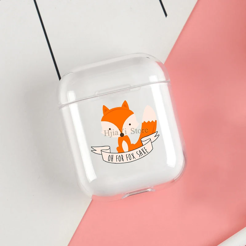 Oh For Fox Sake Clear Cases For Apple Airpods 1 2 Earphone Bluetooth Wireless Cover For Airpods 2 1 Coque
Oh For Fox Sake Clear Cases For Apple Airpods 1 2 Earphone Bluetooth Wireless Cover For Airpods 2 1 Coque