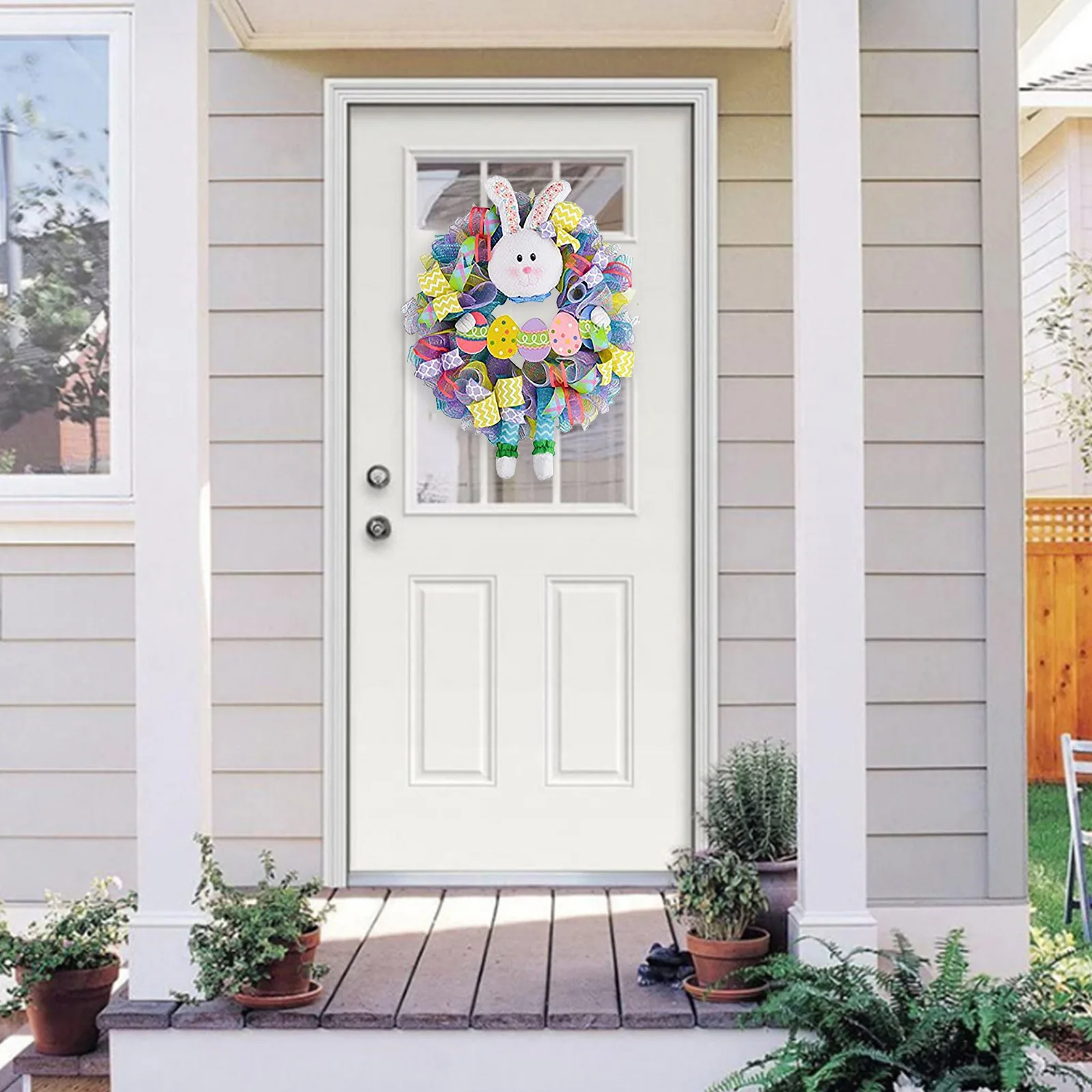 DIY Easter Bunny Decoration Wreath Funny Rabbit Cartoon Animal Ornaments For Window Door DIY Hanging Garland Holiday Home Decor
DIY Easter Bunny Decoration Wreath Funny Rabbit Cartoon Animal Ornaments For Window Door DIY Hanging Garland Holiday Home Decor