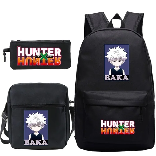 Рюкзак HUNTER X BAKA для девочек и мужчин школьные ранцы с аниме принтом сумки ноутбука