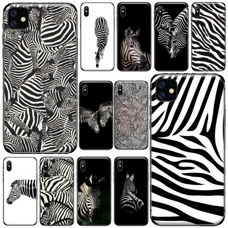 Zebra stripes animal pattern Phone Case for iPhone 11 12 pro XS MAX 8 7 6 6S Plus X 5S SE 2020 XR Soft silicone Cover Shell
Zebra stripes animal pattern Phone Case for iPhone 11 12 pro XS MAX 8 7 6 6S Plus X 5S SE 2020 XR Soft silicone Cover Shell