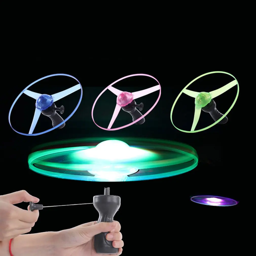1 Set Fun Outdoor Sports Pull Line Saucer Toys LED Lighting UFO Parent-child Interaction Saucer Toys Luminous Toy Random Color
1 Set Fun Outdoor Sports Pull Line Saucer Toys LED Lighting UFO Parent-child Interaction Saucer Toys Luminous Toy Random Color