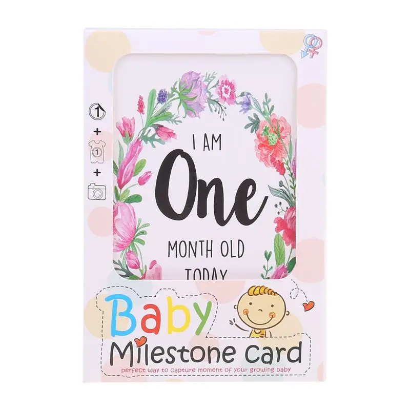 85DE Baby Girls Boys Milestone Photo Sharing Cards, Age Cards 0-12M, 12 Cards Gift Set
85DE Baby Girls Boys Milestone Photo Sharing Cards, Age Cards 0-12M, 12 Cards Gift Set