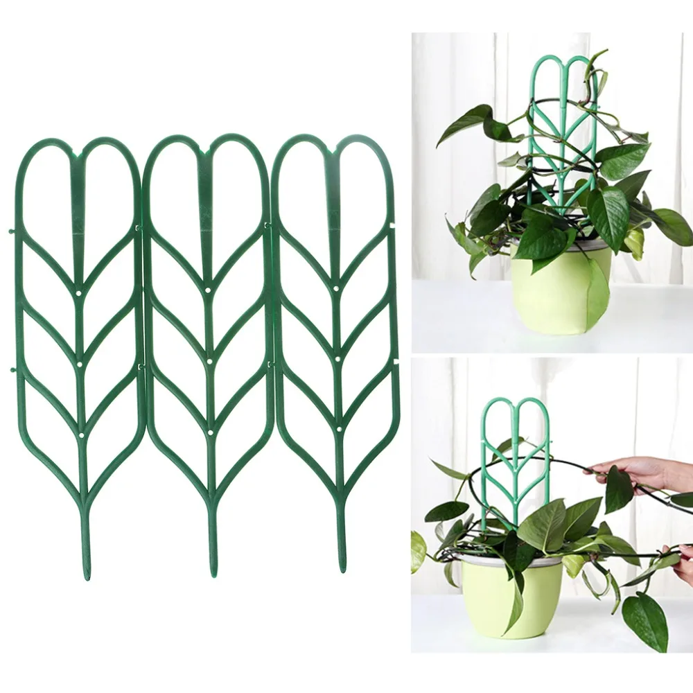 3Pcs DIY Plant Support Frame Artificial Mini Climbing Trellis Flower Stand Garden Tool 35.5x10cm
3Pcs DIY Plant Support Frame Artificial Mini Climbing Trellis Flower Stand Garden Tool 35.5x10cm