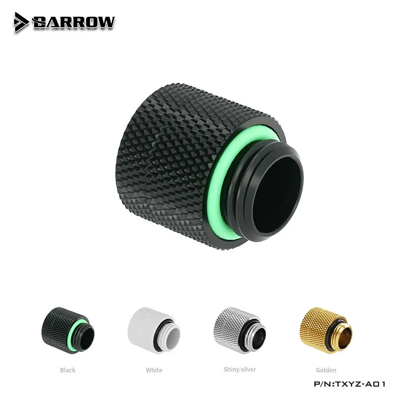 Barrow TXYZ-A01,13mm male to female extender rotary fitting,G1/4 male to female fitting for water cooler PC
Barrow TXYZ-A01,13mm male to female extender rotary fitting,G1/4 male to female fitting for water cooler PC