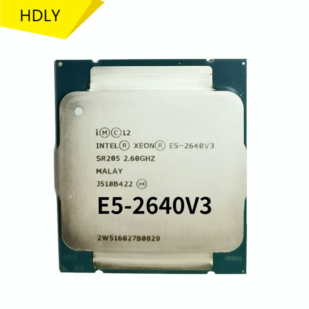 E5-2640v3 2.6GHz 20M 8 Core 16 Thread 90w LGA 2011-3 Processor Server ddr4 ram memory
E5-2640v3 2.6GHz 20M 8 Core 16 Thread 90w LGA 2011-3 Processor Server ddr4 ram memory