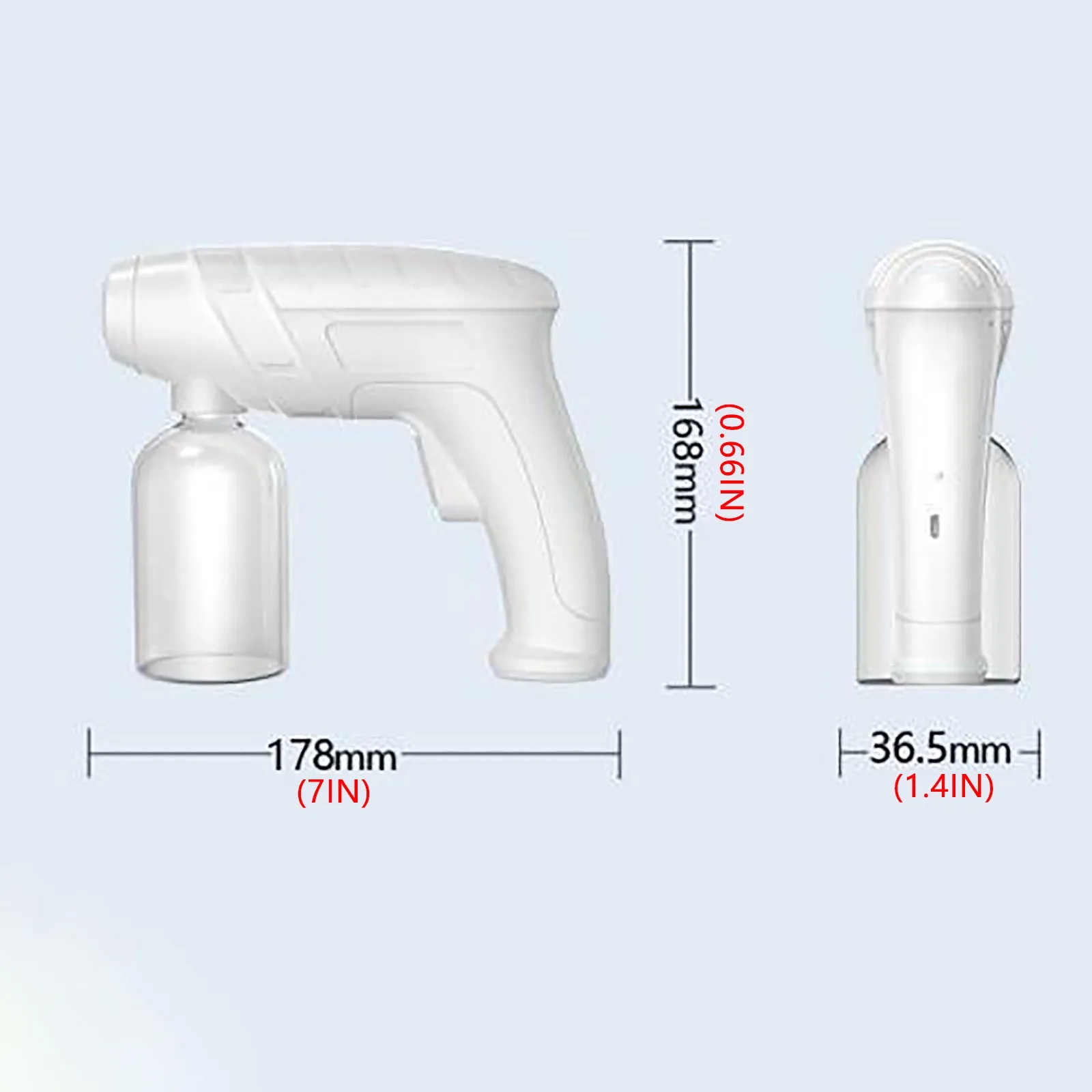 Wireless Electric Sprayer Atomizer Rechargeable Disinfection bottle leakproof spray water bottle water plante clean pets ironing
Wireless Electric Sprayer Atomizer Rechargeable Disinfection bottle leakproof spray water bottle water plante clean pets ironing