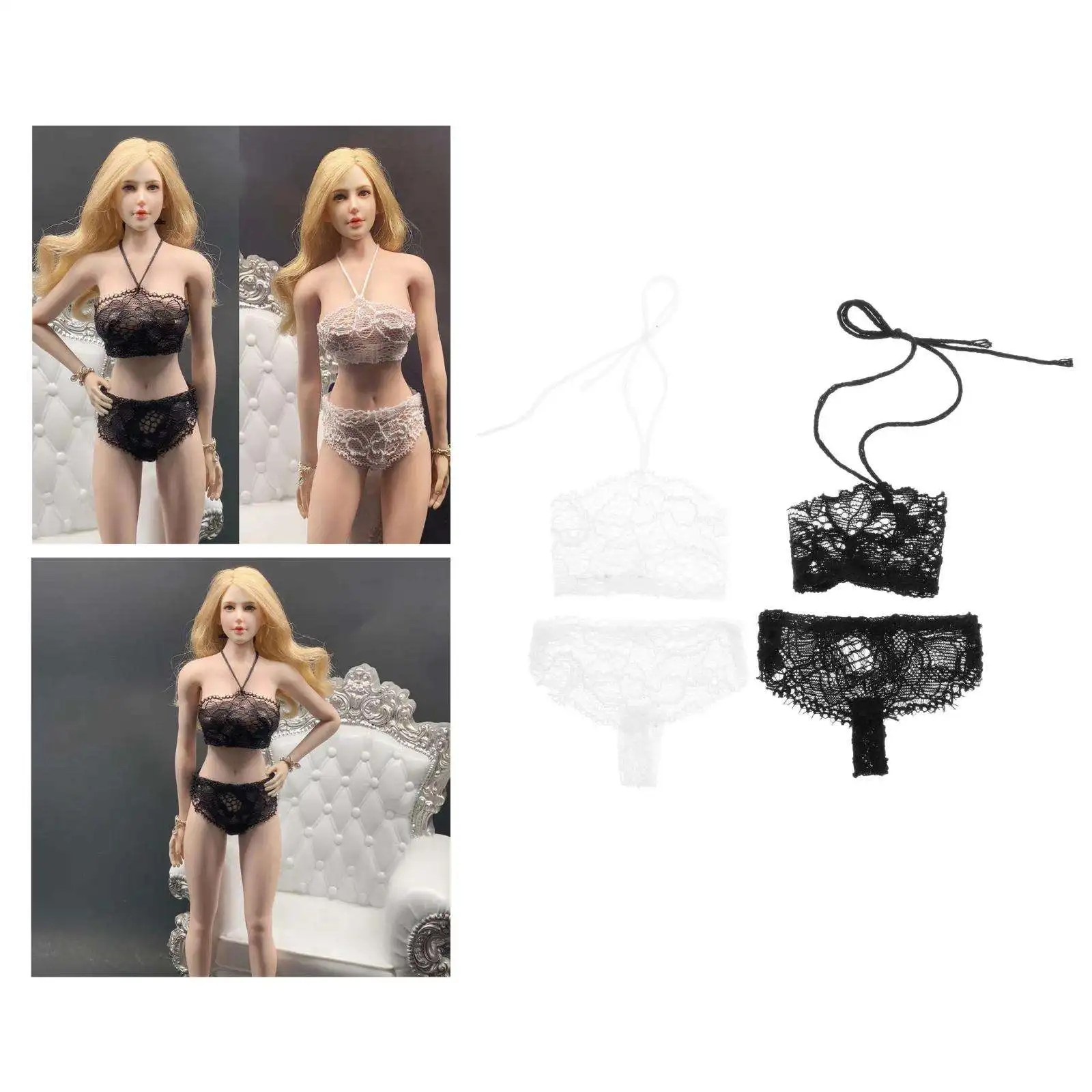 1/6 Women Figure Doll Clothes Miniature Underwear Doll Accessories Cosplay Costume
1/6 Women Figure Doll Clothes Miniature Underwear Doll Accessories Cosplay Costume