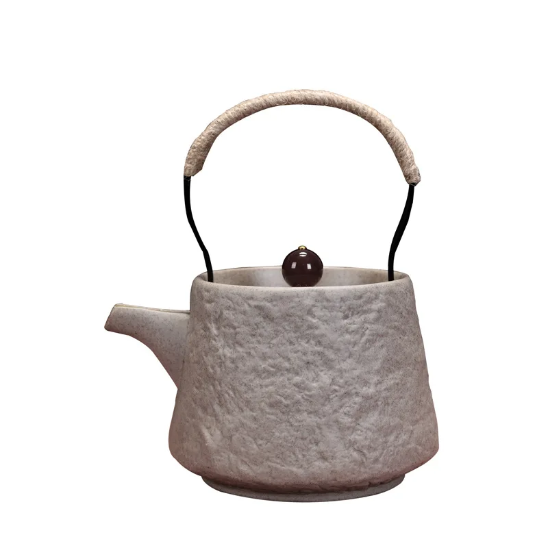 Chinese traditions Rough pottery tea pot, travel office Tea set,teapot Belt filter KungFu Tea cup,Kettle Porcelain Teaware
Chinese traditions Rough pottery tea pot, travel office Tea set,teapot Belt filter KungFu Tea cup,Kettle Porcelain Teaware