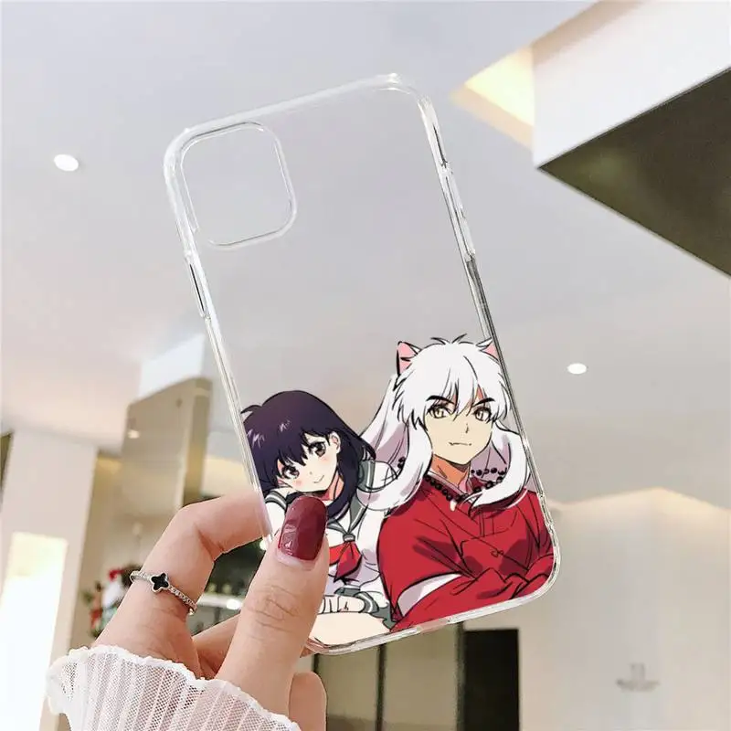 Anime InuYasha Phone Case Transparent for iPhone 11 12 mini pro XS MAX 8 7 6 6S Plus X 5S SE 2020 XR 
Anime InuYasha Phone Case Transparent for iPhone 11 12 mini pro XS MAX 8 7 6 6S Plus X 5S SE 2020 XR