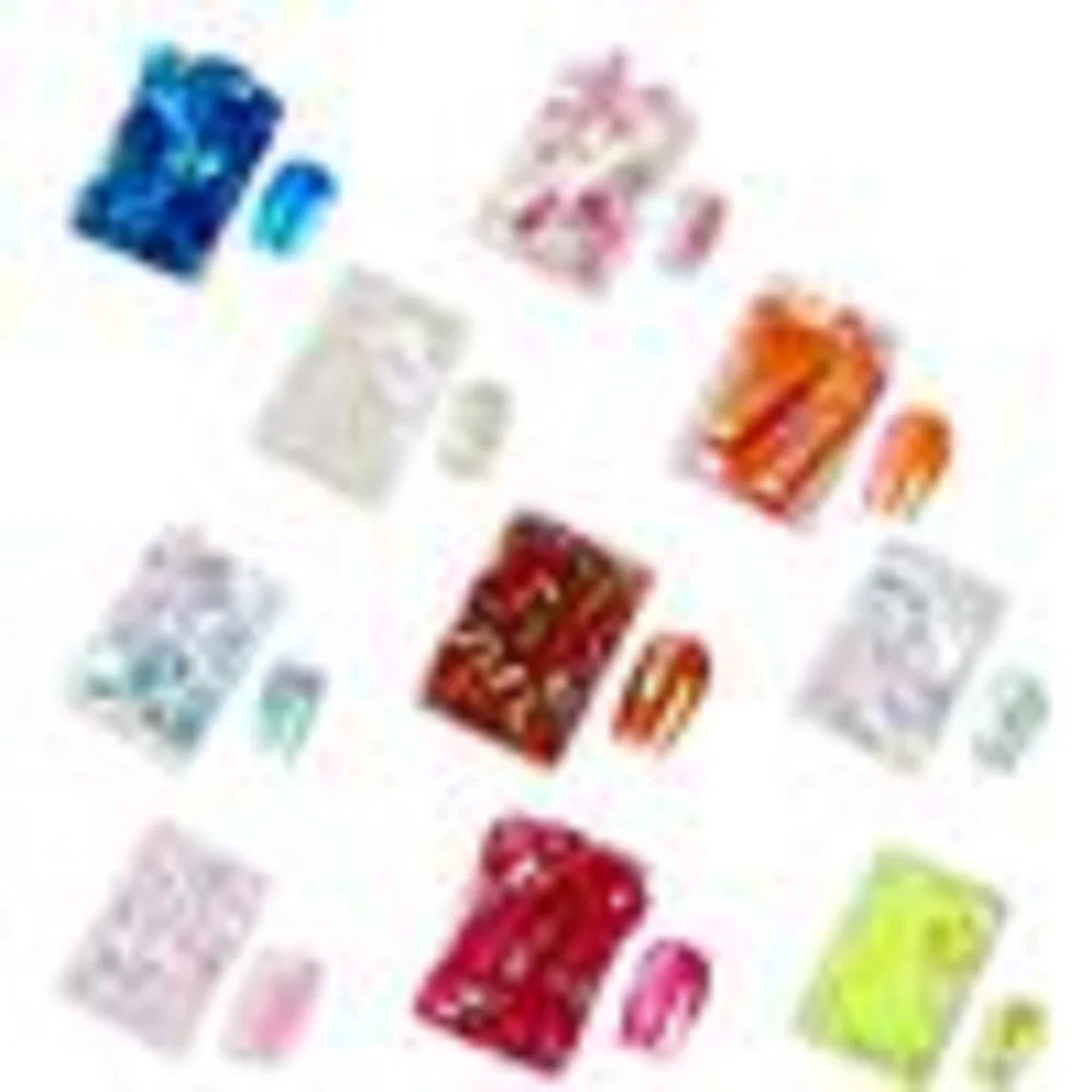10 Colors Nail Sticker Art Aurora Ice Cube Cellophane Colorful Colorful Transfer Paper Laser Strip Candy Paper Nail Sticker
10 Colors Nail Sticker Art Aurora Ice Cube Cellophane Colorful Colorful Transfer Paper Laser Strip Candy Paper Nail Sticker