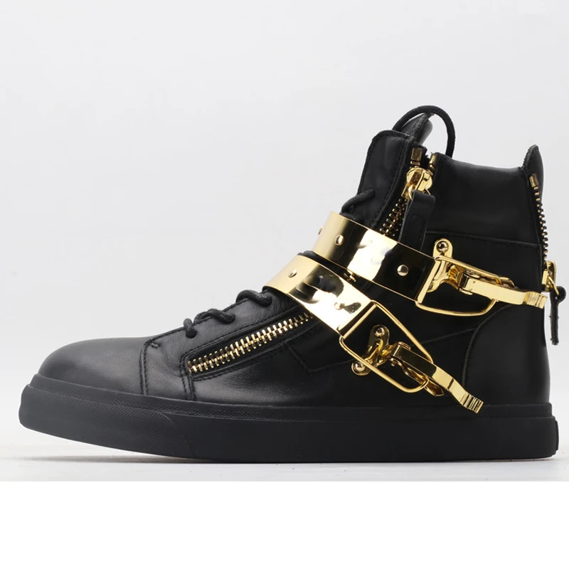 Gold Flake Men Running Shoes Flat With Walking Black Sport Shoes for Women High Gang Genuine Leather Fashion Men's Sneakers
Gold Flake Men Running Shoes Flat With Walking Black Sport Shoes for Women High Gang Genuine Leather Fashion Men's Sneakers