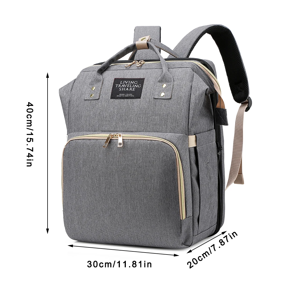 Baby Diaper Bag Bed Backpack For Mom Maternity Bag For Stroller Nappy Bag Large Capacity Nursing Bag for Baby Care Upgrade Hooks
Baby Diaper Bag Bed Backpack For Mom Maternity Bag For Stroller Nappy Bag Large Capacity Nursing Bag for Baby Care Upgrade Hooks