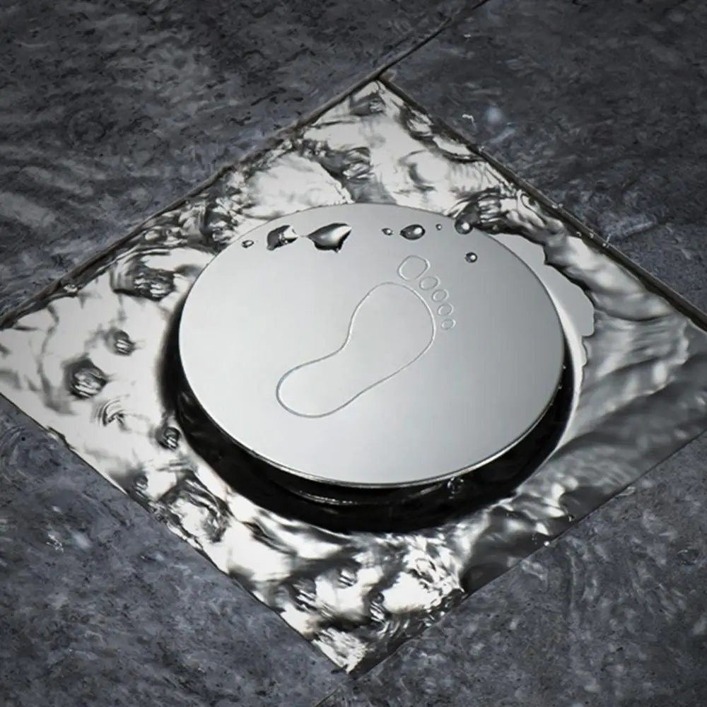 NEW Shower Stainless Steel Hotel Easy Clean Bathroom Bouncing Durable Waste Cover Floor Drain Deodorant Silver Pedal Type Square
NEW Shower Stainless Steel Hotel Easy Clean Bathroom Bouncing Durable Waste Cover Floor Drain Deodorant Silver Pedal Type Square