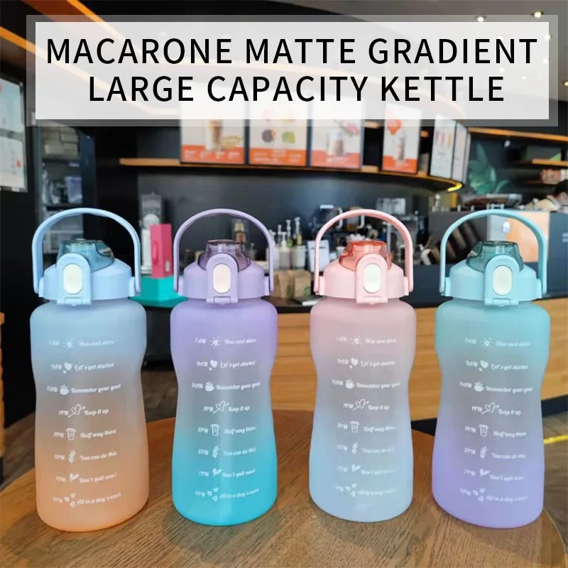 1.5Liter Large Capacity Free Motivational With Time Marker Fitness Jugs Gradient Color Plastic Cups Outdoor Frosted Water Bottle
1.5Liter Large Capacity Free Motivational With Time Marker Fitness Jugs Gradient Color Plastic Cups Outdoor Frosted Water Bottle