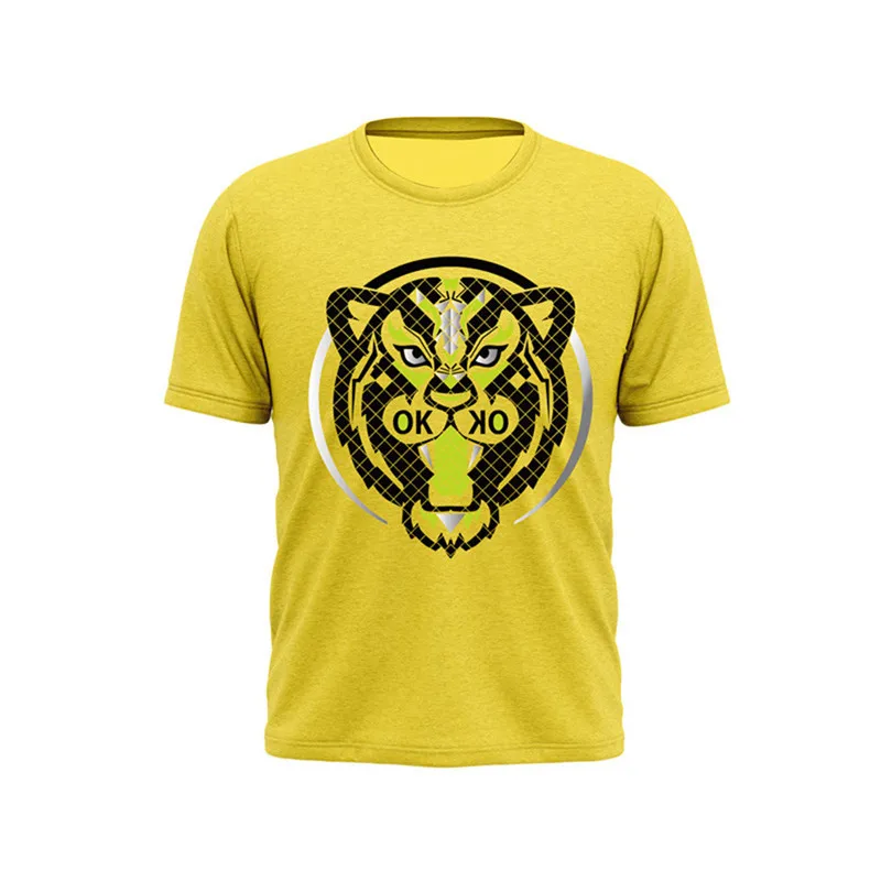 3D Cartoon Anime OK Tiger Embossed Cotton T-Shirt Oversized Men's Casual Round Neck Hip Hop Clothing XS-2XL
3D Cartoon Anime OK Tiger Embossed Cotton T-Shirt Oversized Men's Casual Round Neck Hip Hop Clothing XS-2XL