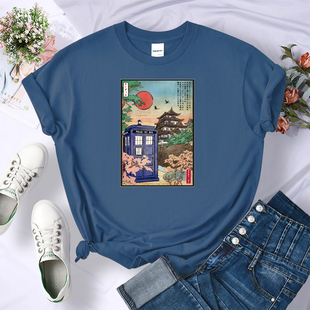Tardis In Japan Print Woman T-shirt Summer Cotton T Shirt Fashion Comfortable T-shirt Hight Quality Japanese Tshirt Woman
Tardis In Japan Print Woman T-shirt Summer Cotton T Shirt Fashion Comfortable T-shirt Hight Quality Japanese Tshirt Woman