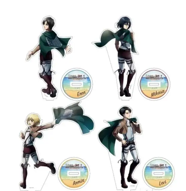 Attack on Titan Acrylic Stand Model Plate Cake Decor Toy Eren Jaeger Armin Arlert Rivaille Erwin Smith Anime Cosplay Student
Attack on Titan Acrylic Stand Model Plate Cake Decor Toy Eren Jaeger Armin Arlert Rivaille Erwin Smith Anime Cosplay Student