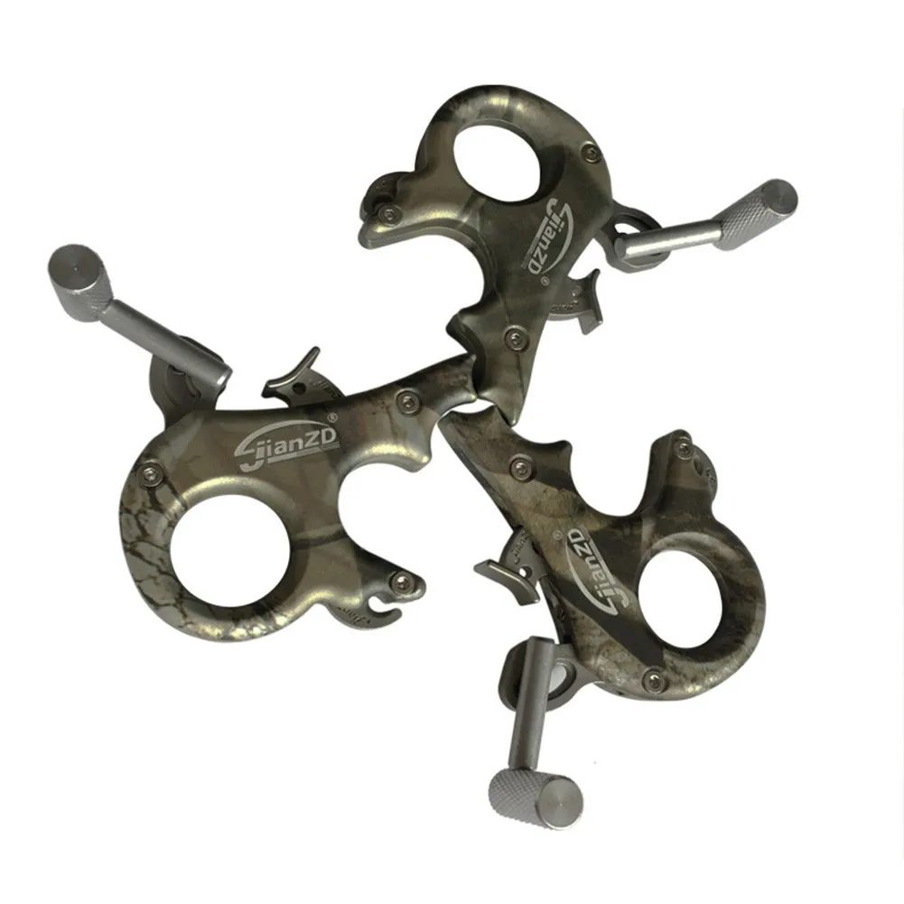1Set Archery Compound Bow Release Aids 3 Finger Grip Caliper Thumb Trigger Aluminum Alloy Grip Compound Bow
1Set Archery Compound Bow Release Aids 3 Finger Grip Caliper Thumb Trigger Aluminum Alloy Grip Compound Bow