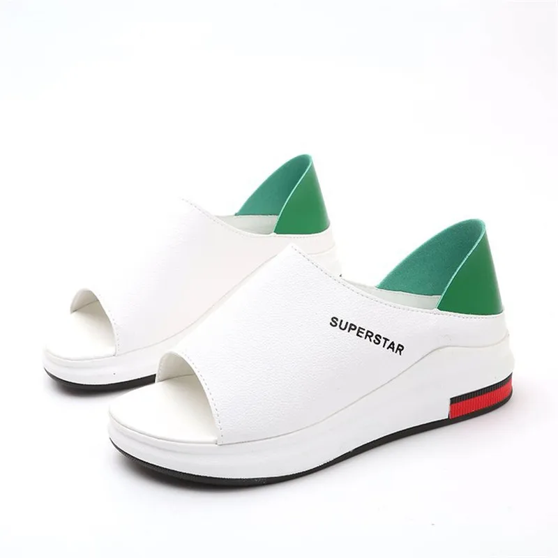 Plus Size Summer Casual Flats Women Sandals Sport Fashion Slip-On PU Leather Non-slip Platform Female Beach Casual Shoes
Plus Size Summer Casual Flats Women Sandals Sport Fashion Slip-On PU Leather Non-slip Platform Female Beach Casual Shoes