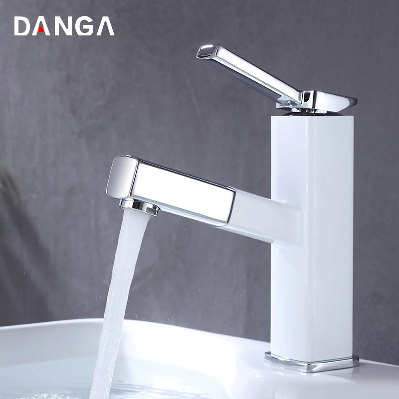 Basin Faucet Pull Out Faucets Hot and Cold Bathroom Tap Plumbing Hardware Mixing Tap Bathroom Cabinet Brass Water Faucet
Basin Faucet Pull Out Faucets Hot and Cold Bathroom Tap Plumbing Hardware Mixing Tap Bathroom Cabinet Brass Water Faucet