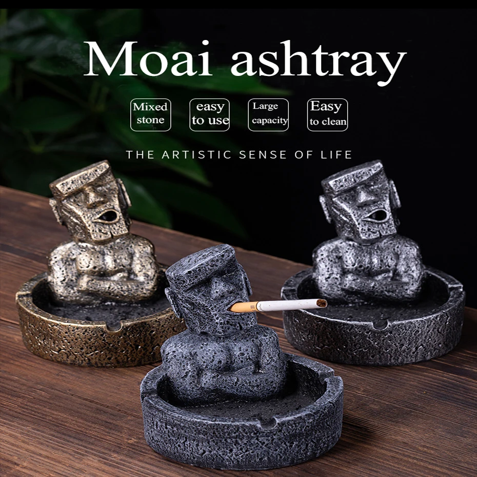 Moai Nature Ashtray Personality Office Creative Mixed Stone Ashtray Family Bedroom Decoration Boyfriend Gift ashtray mold
Moai Nature Ashtray Personality Office Creative Mixed Stone Ashtray Family Bedroom Decoration Boyfriend Gift ashtray mold
