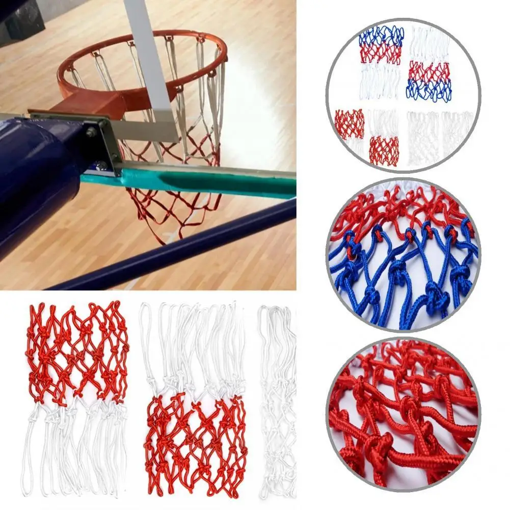 Nylon 2Pcs Useful High Strength Nylon Basketball Goal Net Sunscreen Nylon Basketball Net Rainproof for Outdoor
Nylon 2Pcs Useful High Strength Nylon Basketball Goal Net Sunscreen Nylon Basketball Net Rainproof for Outdoor
