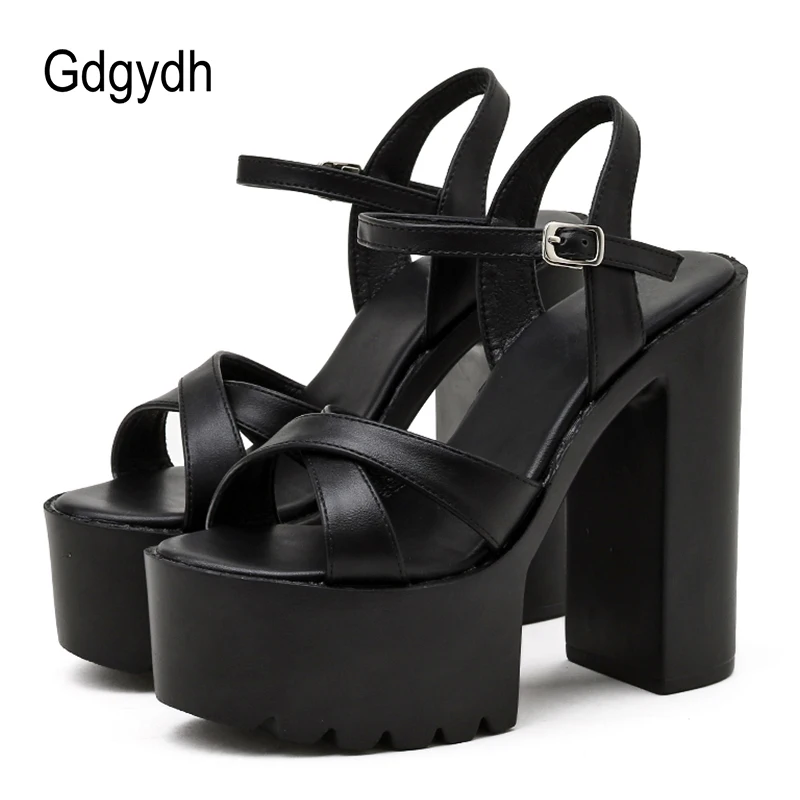 Gdgydh High-Heeled Women Sandals Waterproof Platform Fish Mouth Height 14cm Sexy Nightclub Thick With Models Catwalk High Heels
Gdgydh High-Heeled Women Sandals Waterproof Platform Fish Mouth Height 14cm Sexy Nightclub Thick With Models Catwalk High Heels