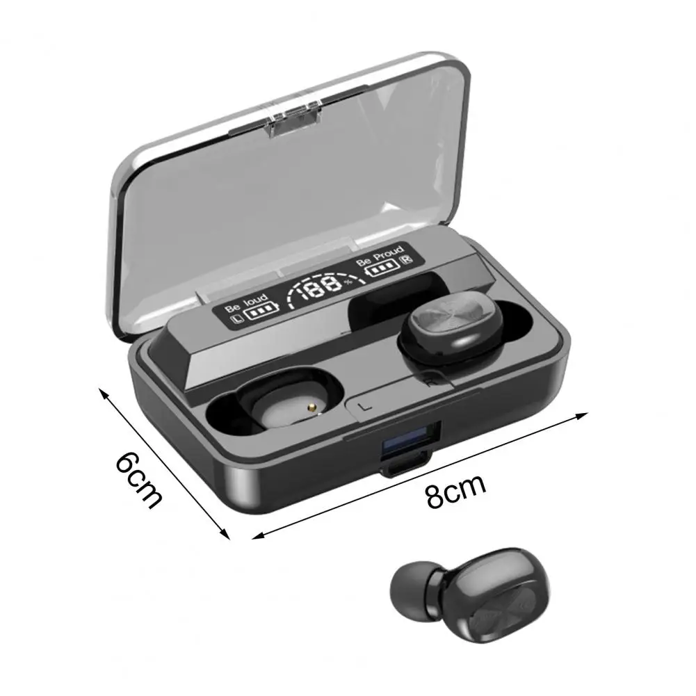 Aygo G03-5 Wireless 5.1 Headphone Touch Control Bluetooth Earphone HD Digital Display In-ear Earphone Headset With Microphone
Aygo G03-5 Wireless 5.1 Headphone Touch Control Bluetooth Earphone HD Digital Display In-ear Earphone Headset With Microphone