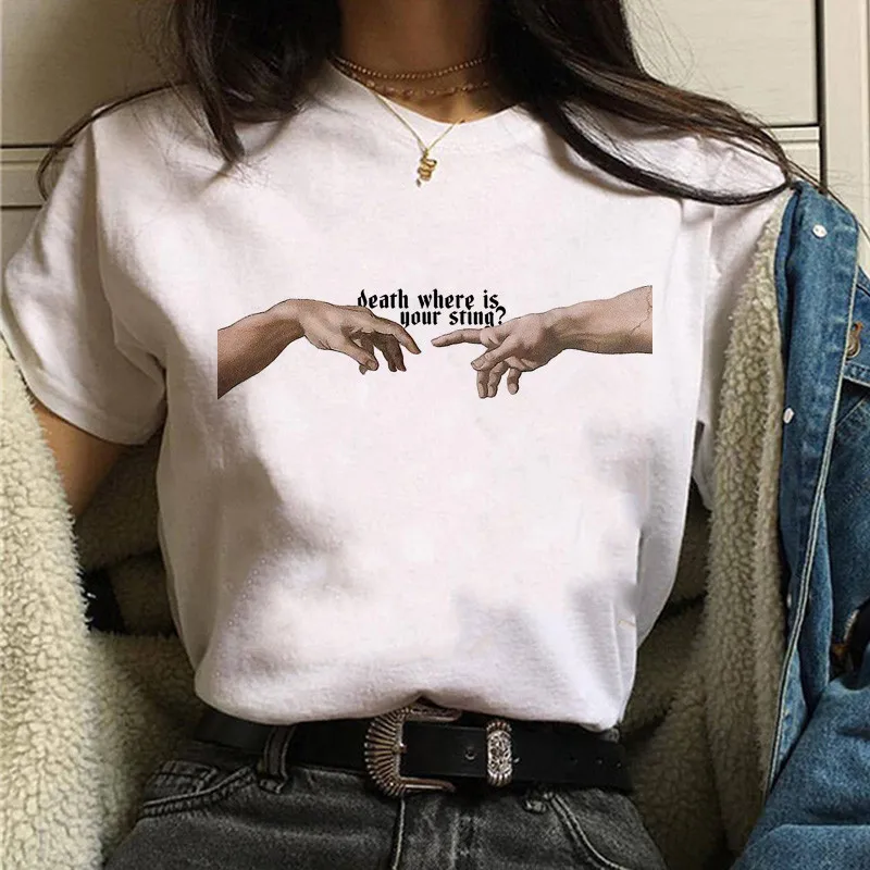 Harajuku Cool Funny Personality Print T-shirts Women T-shirts Ulzzang Hip Hop Streetwear Casual Women's Tops Tees
Harajuku Cool Funny Personality Print T-shirts Women T-shirts Ulzzang Hip Hop Streetwear Casual Women's Tops Tees