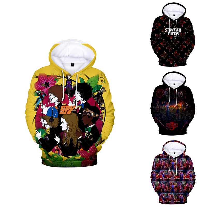 Fashion Hip Hop Stranger Things 3D Hoodies Men/Women Hoodie 2020 New Loose Casual Long Sleeve 3D Stranger Thing Mens Sweatshirts 
Fashion Hip Hop Stranger Things 3D Hoodies Men/Women Hoodie 2020 New Loose Casual Long Sleeve 3D Stranger Thing Mens Sweatshirts