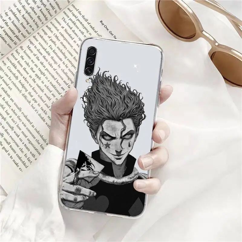 Hisoka Anime Hunter X art Phone Case Transparent for Samsung A71 S9 10 20 HUAWEI p30 40 honor 10i 8x xiaomi note 8 Pro 10t 11
Hisoka Anime Hunter X art Phone Case Transparent for Samsung A71 S9 10 20 HUAWEI p30 40 honor 10i 8x xiaomi note 8 Pro 10t 11