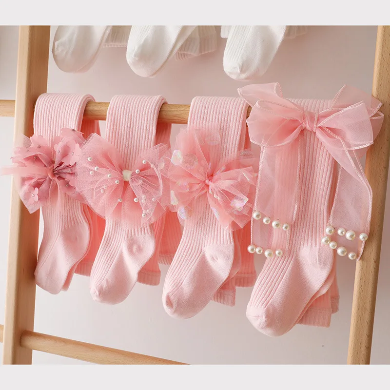 0-6years 2021 Baby Girls Princess Pantyhose Handmade Bowknot Children Girls Tights Spring and Autumn Baby Leggings Pearl Socks
0-6years 2021 Baby Girls Princess Pantyhose Handmade Bowknot Children Girls Tights Spring and Autumn Baby Leggings Pearl Socks