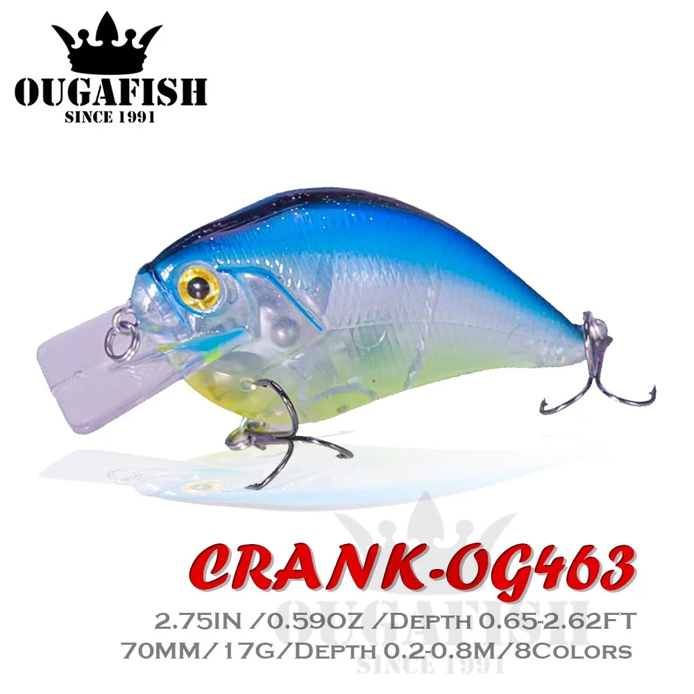 Fishing Accessories Lure Crankbait 17G 70MM Flaoting 0.2-0.8m Wobblers Accesorios De Pesca Leurre Brochet Fish Angeln Zubehor
Fishing Accessories Lure Crankbait 17G 70MM Flaoting 0.2-0.8m Wobblers Accesorios De Pesca Leurre Brochet Fish Angeln Zubehor
