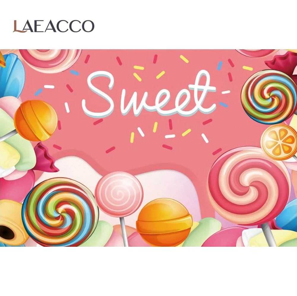 Laeacco Vinyl Backdrops Candy Bar Colorful Lollipops Dessert Baby Birthday Party Portrait Photographic Backgrounds Photo Studio
Laeacco Vinyl Backdrops Candy Bar Colorful Lollipops Dessert Baby Birthday Party Portrait Photographic Backgrounds Photo Studio