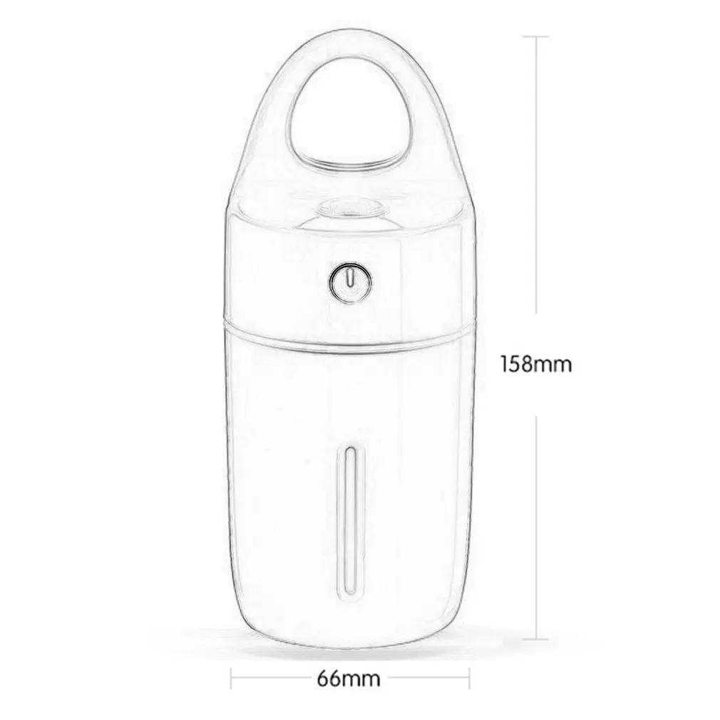Portable Size LED Ultrasonic Humidifier Colorful Light Home Office Car Magic Cup Shape Essential Oil Aroma Diffuser Purifier
Portable Size LED Ultrasonic Humidifier Colorful Light Home Office Car Magic Cup Shape Essential Oil Aroma Diffuser Purifier