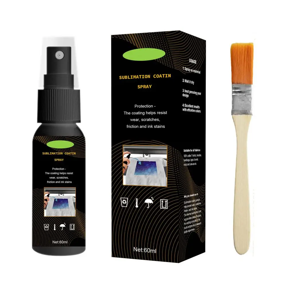 Polyester Spray For Sublimation Quick Dry Sublimation Coating Spray 60 Ml 1 Step Process Sublimation Coating Spray For Mouse P
Polyester Spray For Sublimation Quick Dry Sublimation Coating Spray 60 Ml 1 Step Process Sublimation Coating Spray For Mouse P