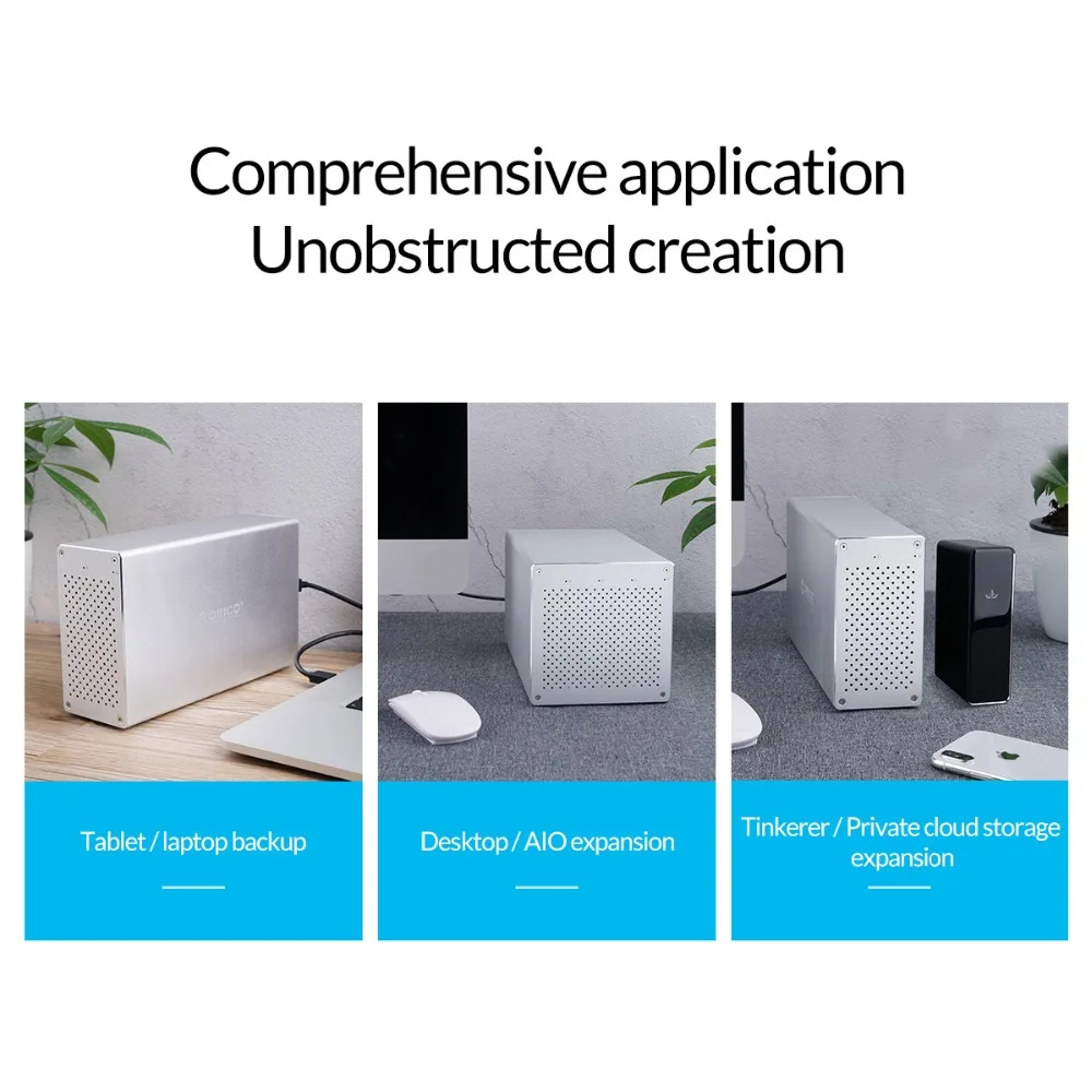 ORICO 2 Bay 3.5 inch USB C Hard Drive Enclosure Aluminum Support 20TB HDD Docking Station 5Gbps Large Capacity for HDD Case
ORICO 2 Bay 3.5 inch USB C Hard Drive Enclosure Aluminum Support 20TB HDD Docking Station 5Gbps Large Capacity for HDD Case