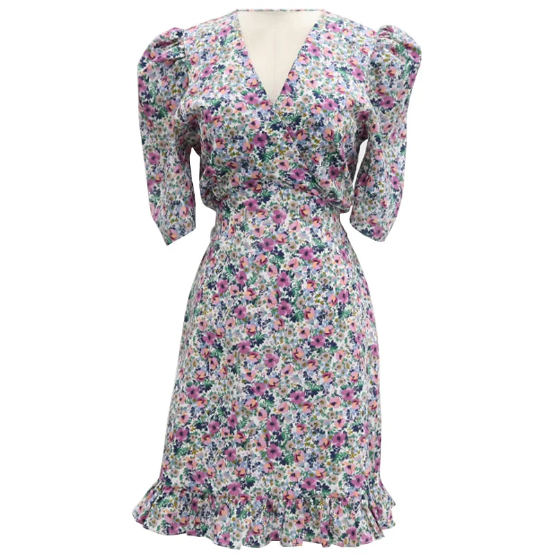 LANMREM Women Ruffles Ball Gown Priniting Dress New V-neck Neck Short Sleeve Loose Fit Fashion Tide Autumn Summer 2021 2F0148
LANMREM Women Ruffles Ball Gown Priniting Dress New V-neck Neck Short Sleeve Loose Fit Fashion Tide Autumn Summer 2021 2F0148
