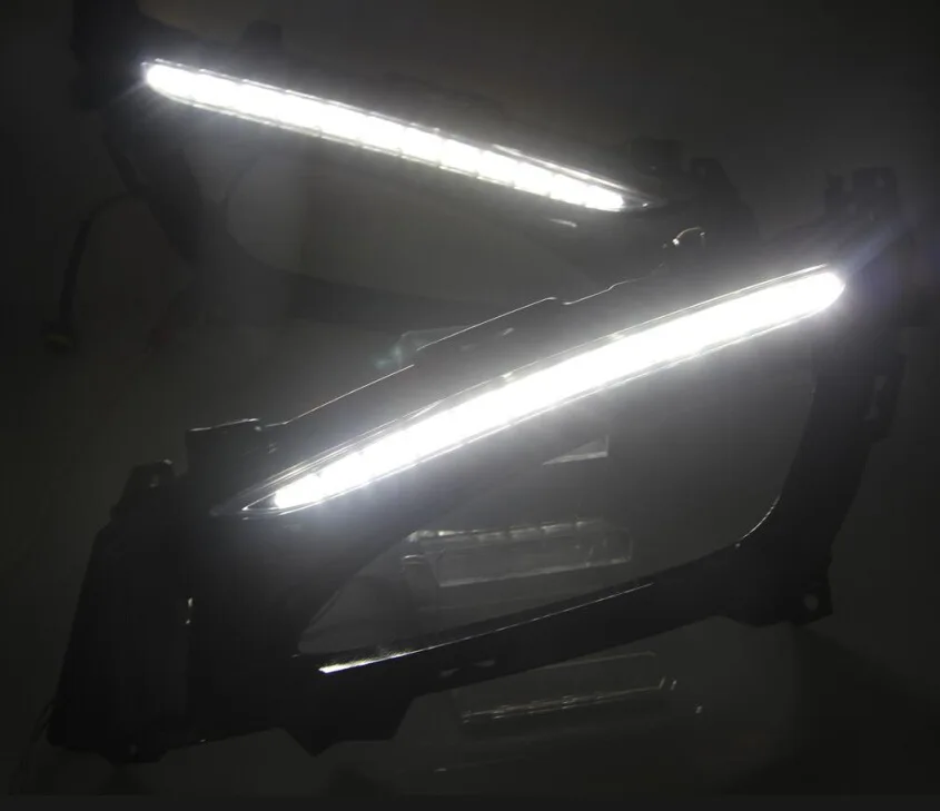 Car 1 Set Car LED For Kia Optima K5 2011 2012 2013 2014 DRL Daytime Running Light Daylight With Yellow Turn Signal
Car 1 Set Car LED For Kia Optima K5 2011 2012 2013 2014 DRL Daytime Running Light Daylight With Yellow Turn Signal