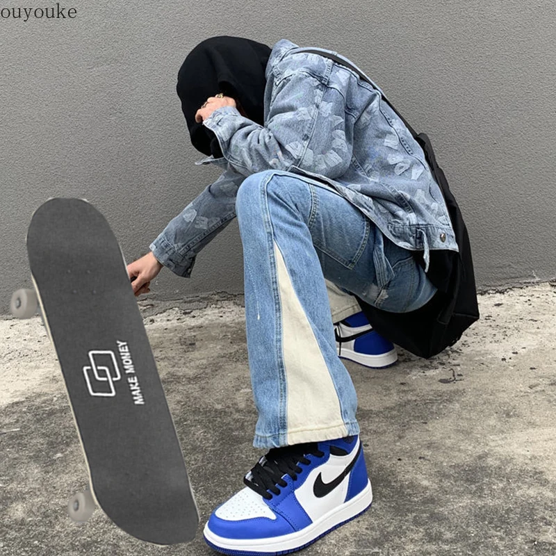 2021 Blue Loose waist Jeans Patchwork Jeans Women's jeans Skateboard pants Hip Hop pants Skate pants Y2K pants baggy jeans
2021 Blue Loose waist Jeans Patchwork Jeans Women's jeans Skateboard pants Hip Hop pants Skate pants Y2K pants baggy jeans