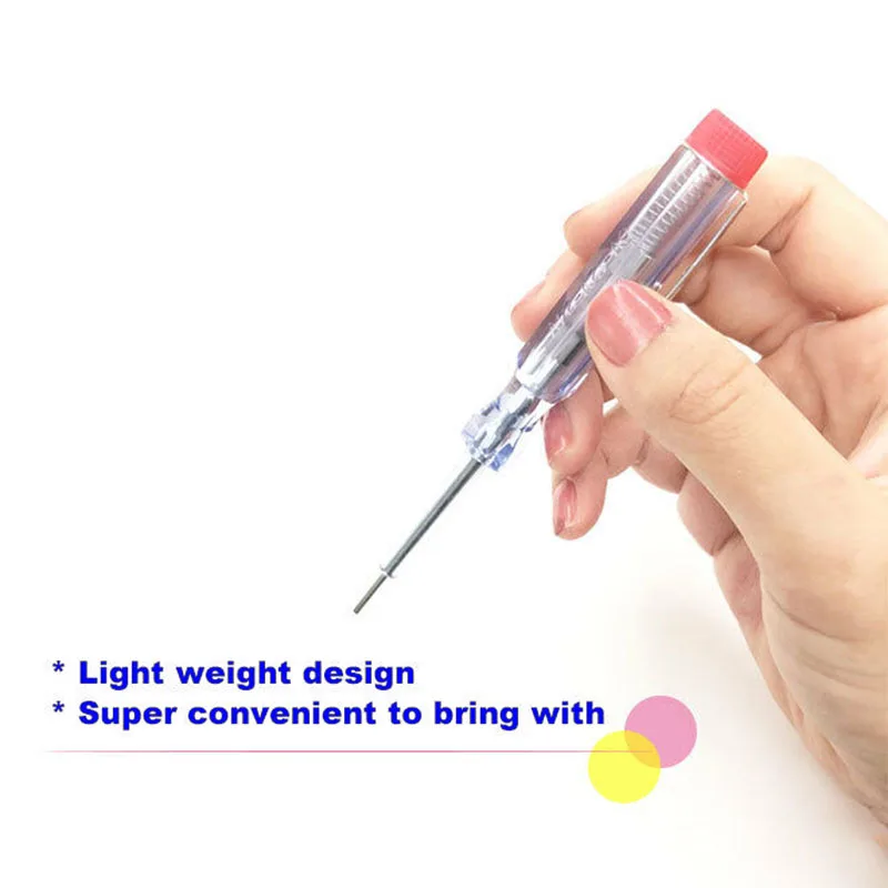 6V-24VCar Voltage Circuit Tester Auto Car Light Circuit Tester Lamp Voltage Test Pen System Long Probe Continuity Test Light Pen
6V-24VCar Voltage Circuit Tester Auto Car Light Circuit Tester Lamp Voltage Test Pen System Long Probe Continuity Test Light Pen
