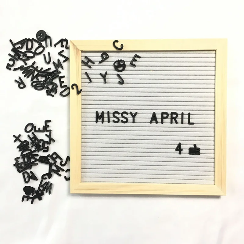 Felt Letter Board Wooden Frame Changeable Symbols Numbers Characters Message Boards for Home Office RE
Felt Letter Board Wooden Frame Changeable Symbols Numbers Characters Message Boards for Home Office RE
