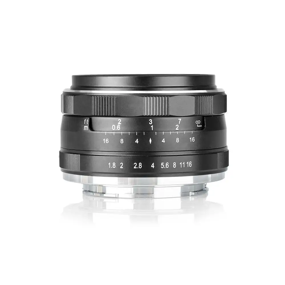 Meike MK 25mm f1.8 Large Aperture Manual Lens for Olympus Micro 4/3 EM10 Mark ii/EM5/EM1/EP5/EPL3 and Panasonic Lumix G7 Cameras
Meike MK 25mm f1.8 Large Aperture Manual Lens for Olympus Micro 4/3 EM10 Mark ii/EM5/EM1/EP5/EPL3 and Panasonic Lumix G7 Cameras