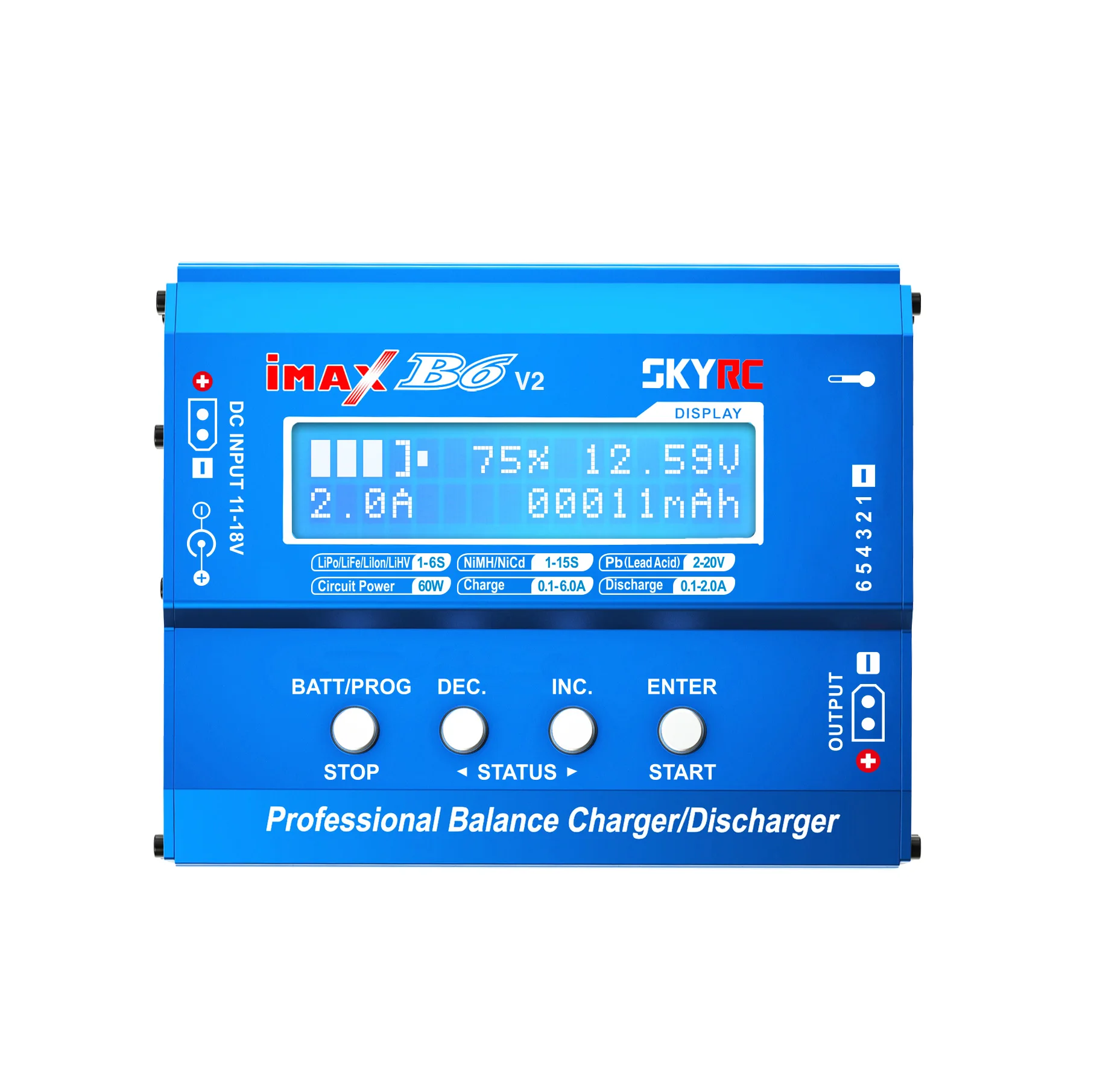 Новый продукт SKYRC iMAX B6 V2 умное балансирующее зарядное устройство, Модель блока питания аксессуары для самолетов
Новый продукт SKYRC iMAX B6 V2 умное балансирующее зарядное устройство, Модель блока питания аксессуары для самолетов