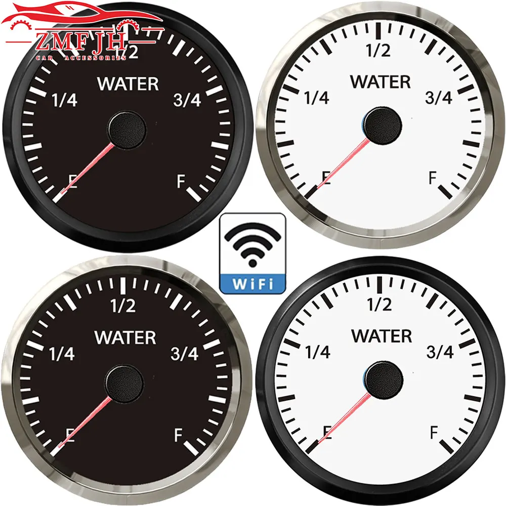 Universal 52mm Wifi Water level gauge E-1/4-1/2-3/4-F Display Water Level Meter For 9-32V Boat Marine Yacht Car Pointer Gauge
Universal 52mm Wifi Water level gauge E-1/4-1/2-3/4-F Display Water Level Meter For 9-32V Boat Marine Yacht Car Pointer Gauge