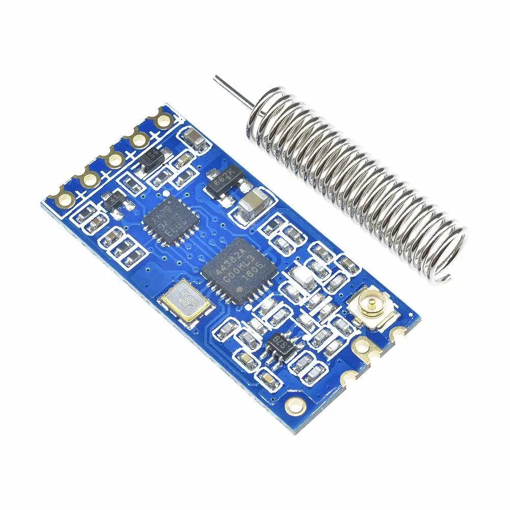 Модуль беспроводного последовательного порта HC-12 433Mh SI4463 1000M заменяет Bluetooth HC12 |