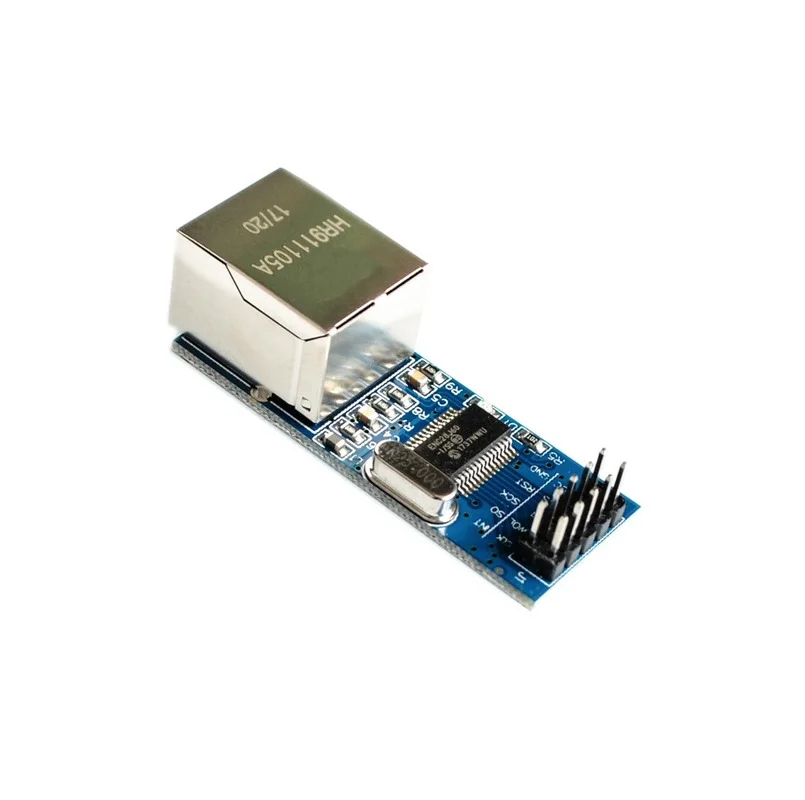 Мини Сетевой модуль ENC28J60 Ethernet LAN 51 AVR SPI PIC STM32 LPC | Электронные компоненты и