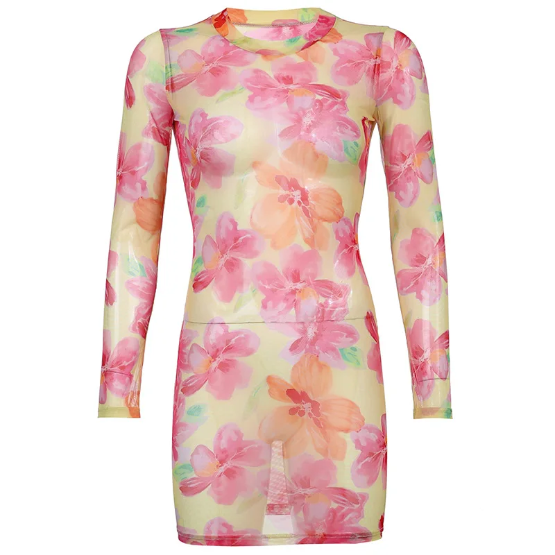 Cover Up Beach Women Swimsuit For Summer Dress 2021 Kaftan Leisure Sexy Perspective Slim Mesh Quickly New Wear Print Polyester 
Cover Up Beach Women Swimsuit For Summer Dress 2021 Kaftan Leisure Sexy Perspective Slim Mesh Quickly New Wear Print Polyester